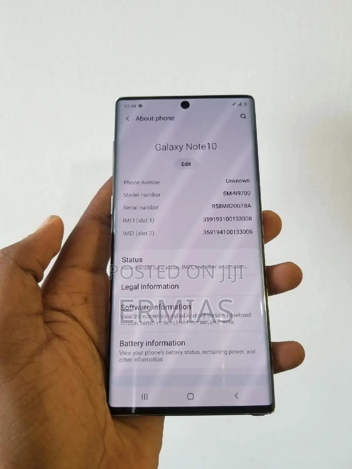 New Samsung Galaxy Note 10 256 GB