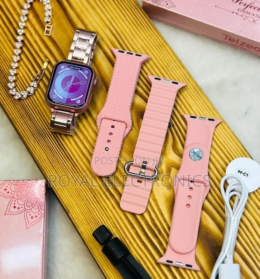 TELZEAL Germany Mini Smart Watch ++ Free Bracelet 3 Straps