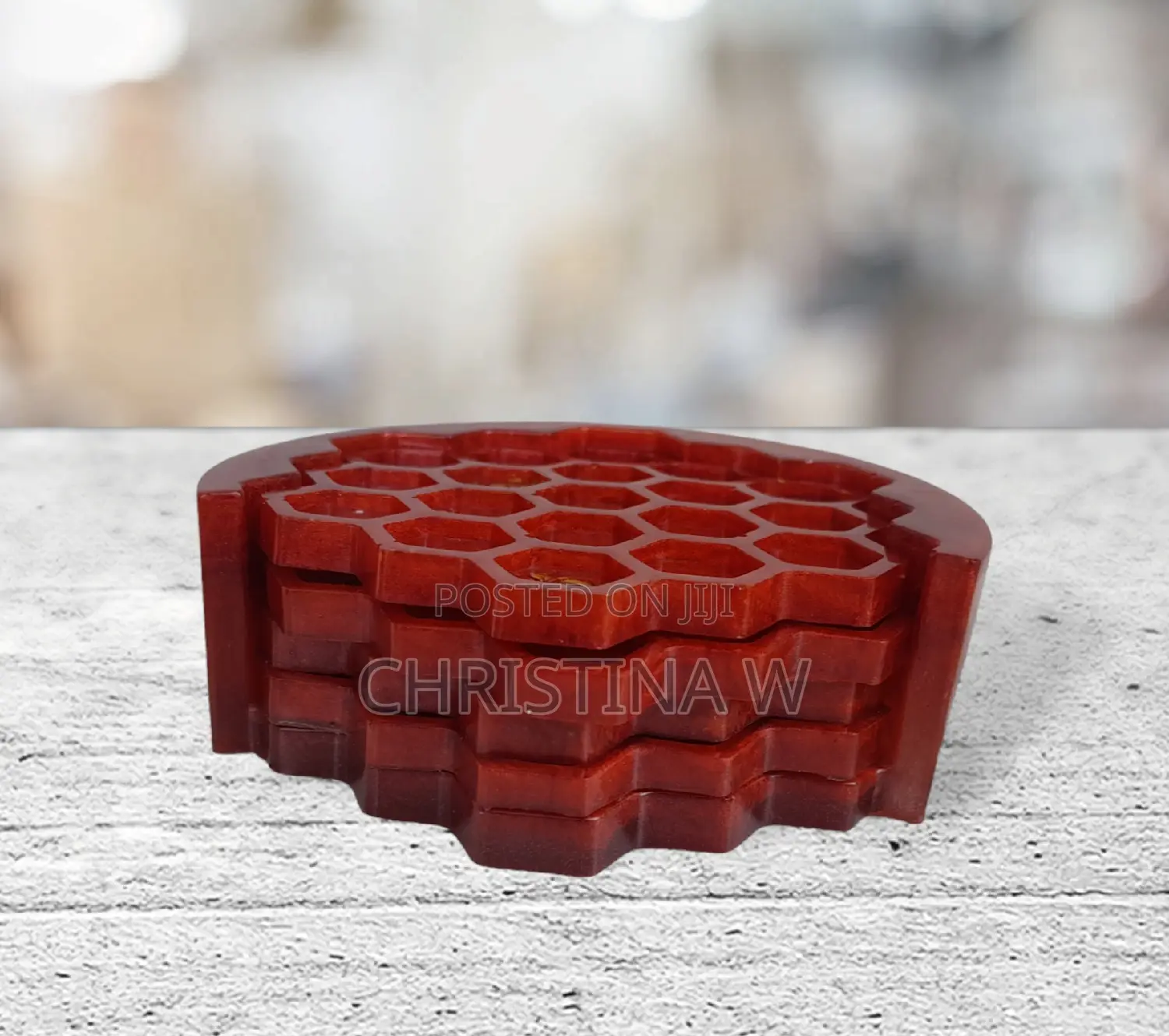 Tray For Cup And Glass