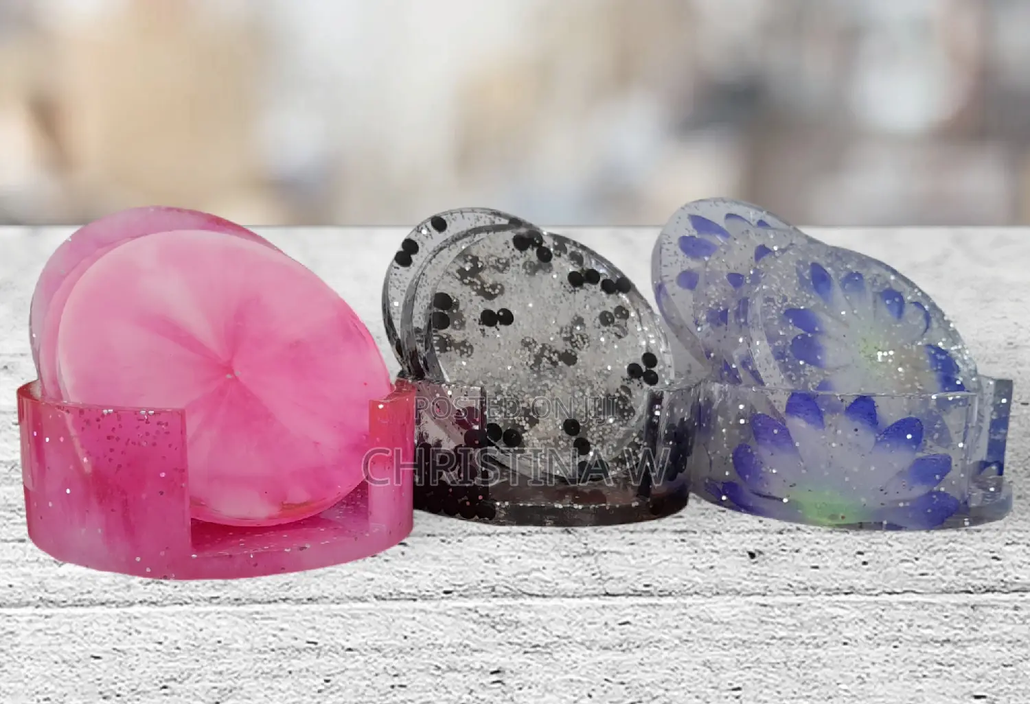 Tray For Cup And Glass