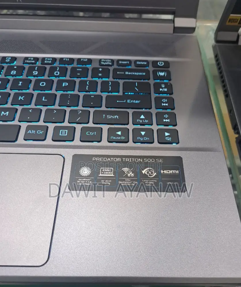 New Laptop Acer Predator Helios 300 16GB Intel Core I7 SSD 1T