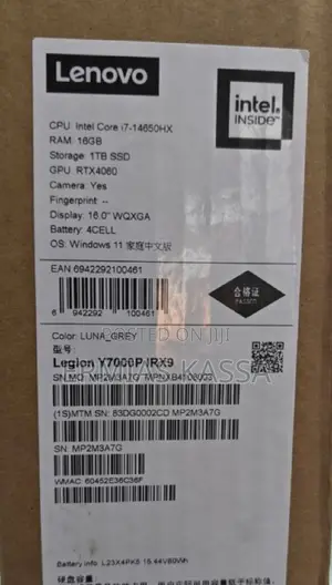 New Lenovo Legion Y7000P IRX9 Gaming Laptop 16GB Intel Core I7 SSD 1T