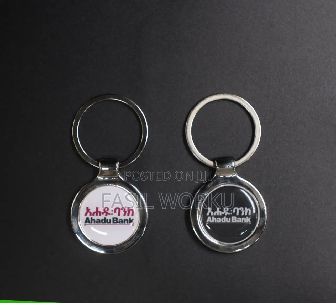 High Quality Printed Key Holder Chain for Company's
