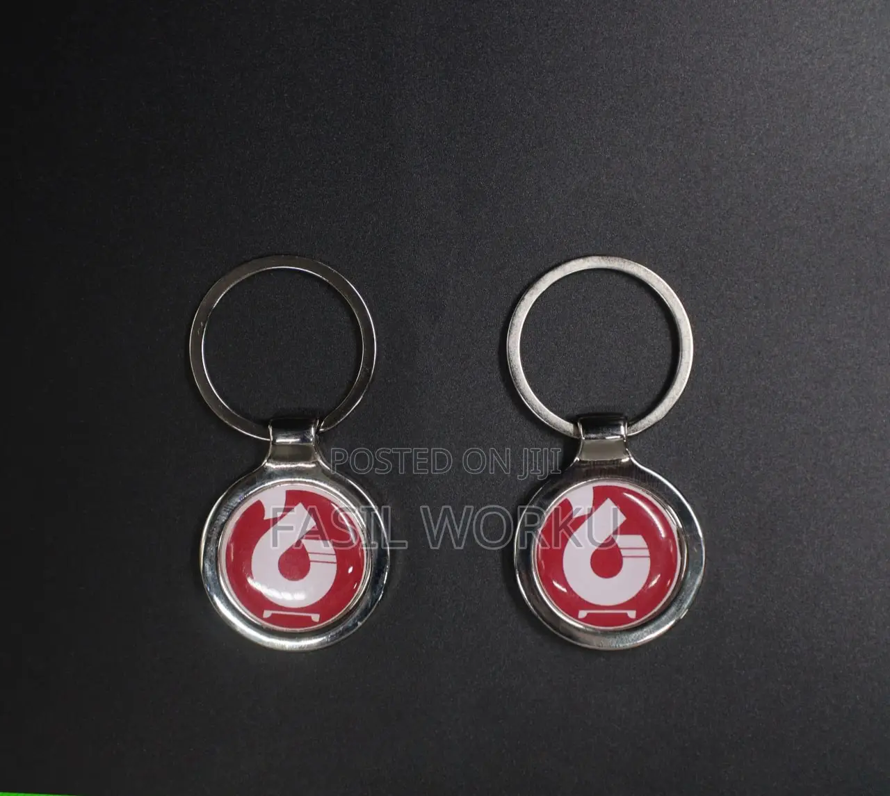 High Quality Printed Key Holder Chain for Company's