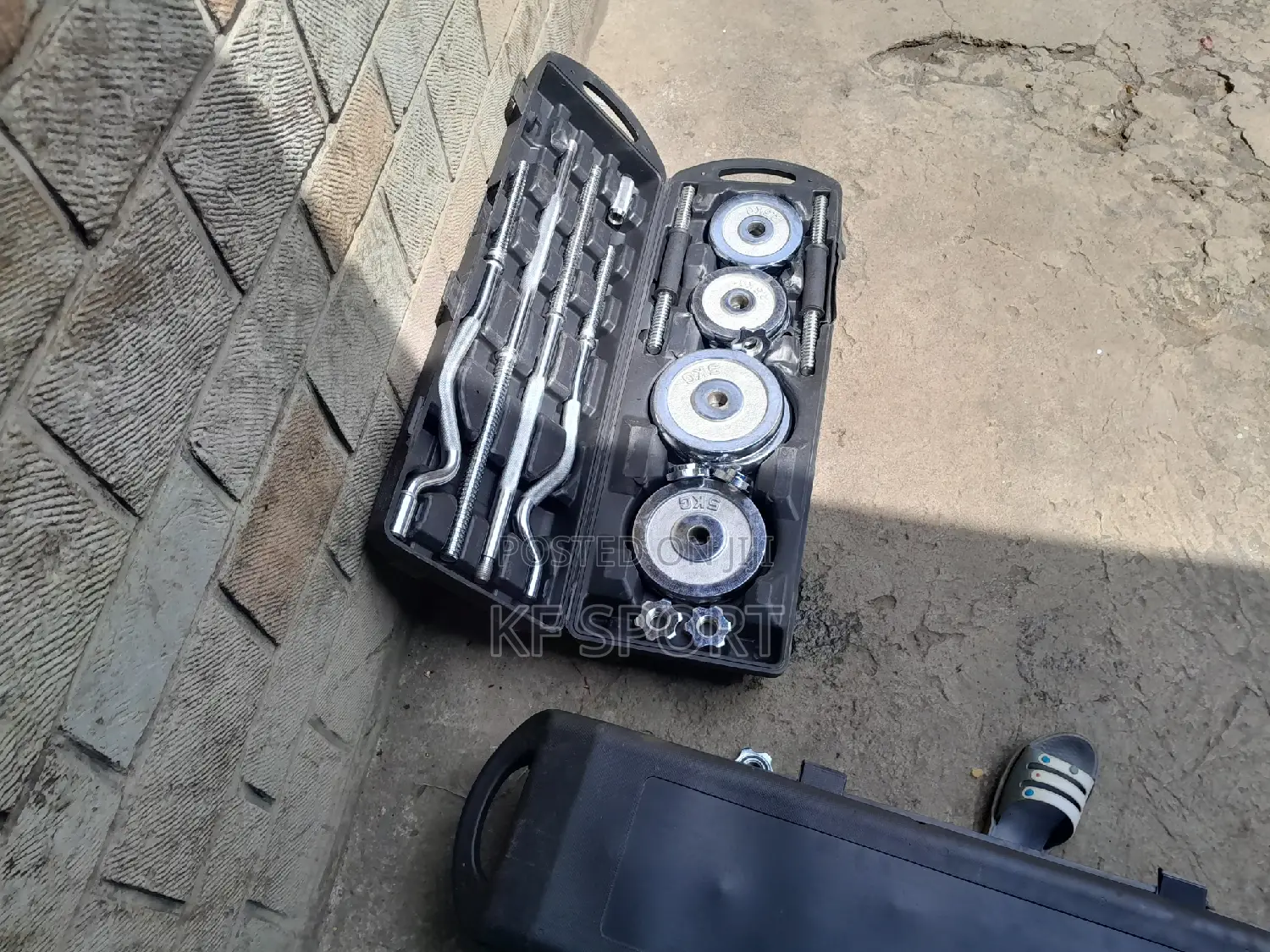 Cast Iron Adjust Dumbbell and Barbell