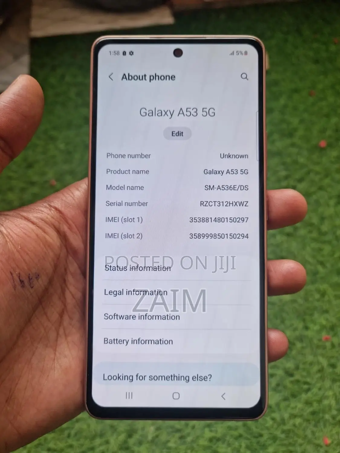 New Samsung Galaxy A53 5G 256 GB