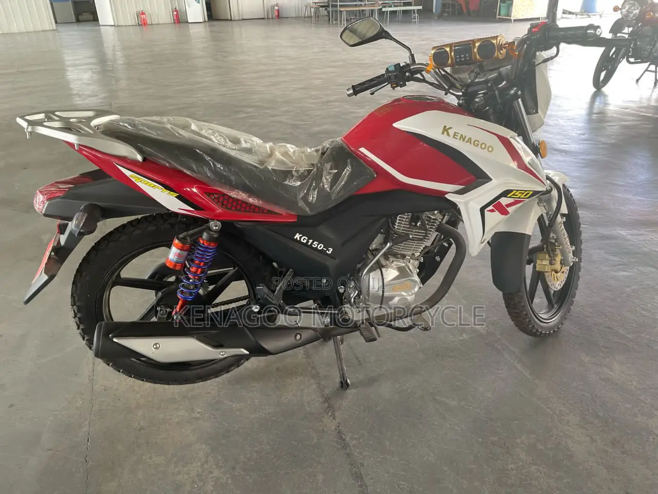 New Motorcycle 2024 Red