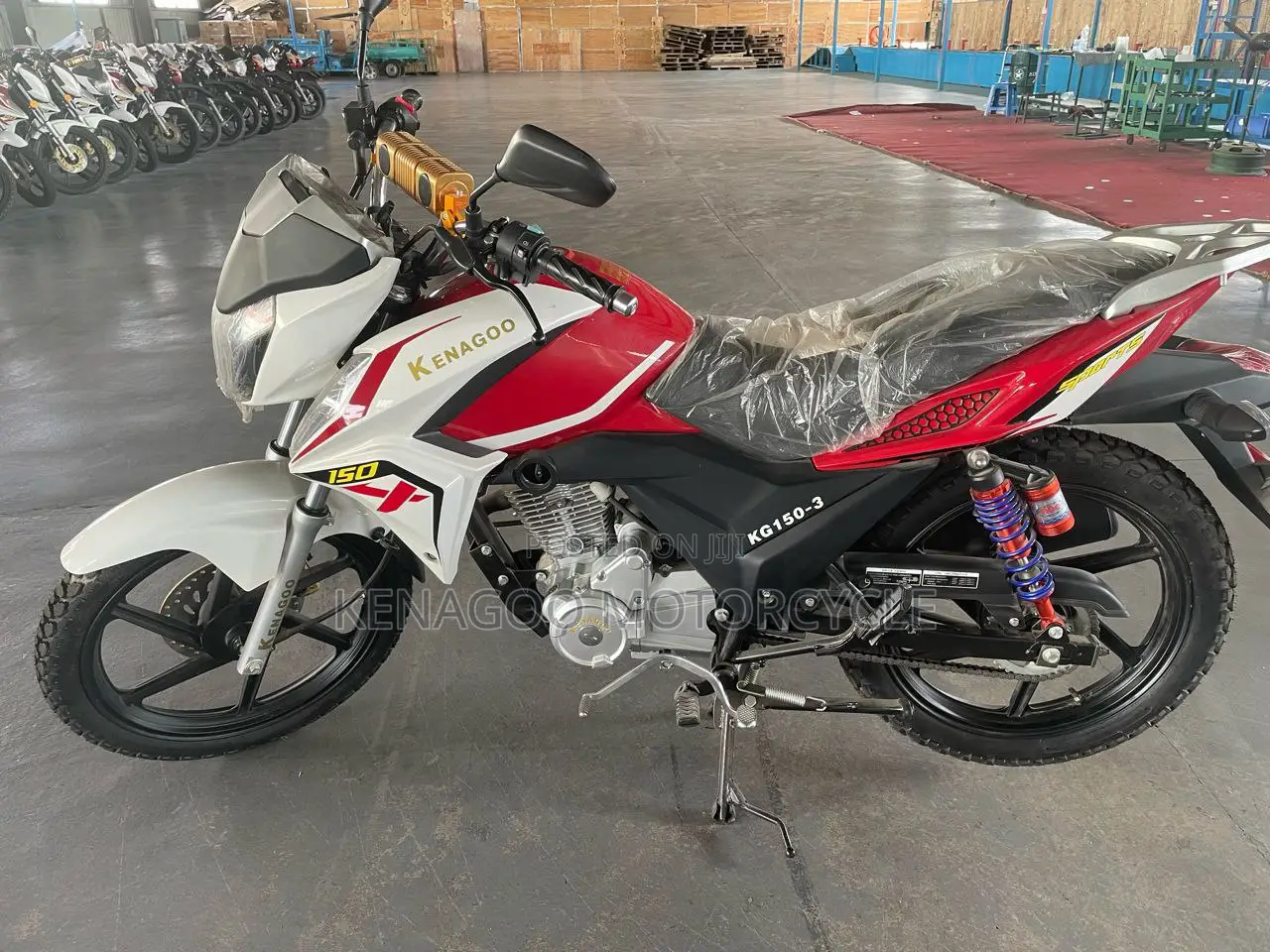 New Motorcycle 2024 Red
