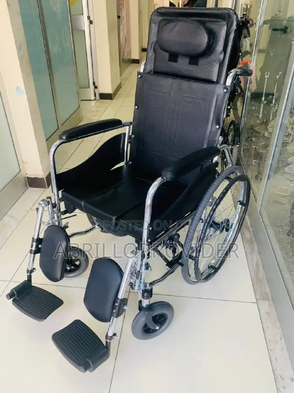 Wheelchair,Lightweight Folding Adjustable Wheelchair