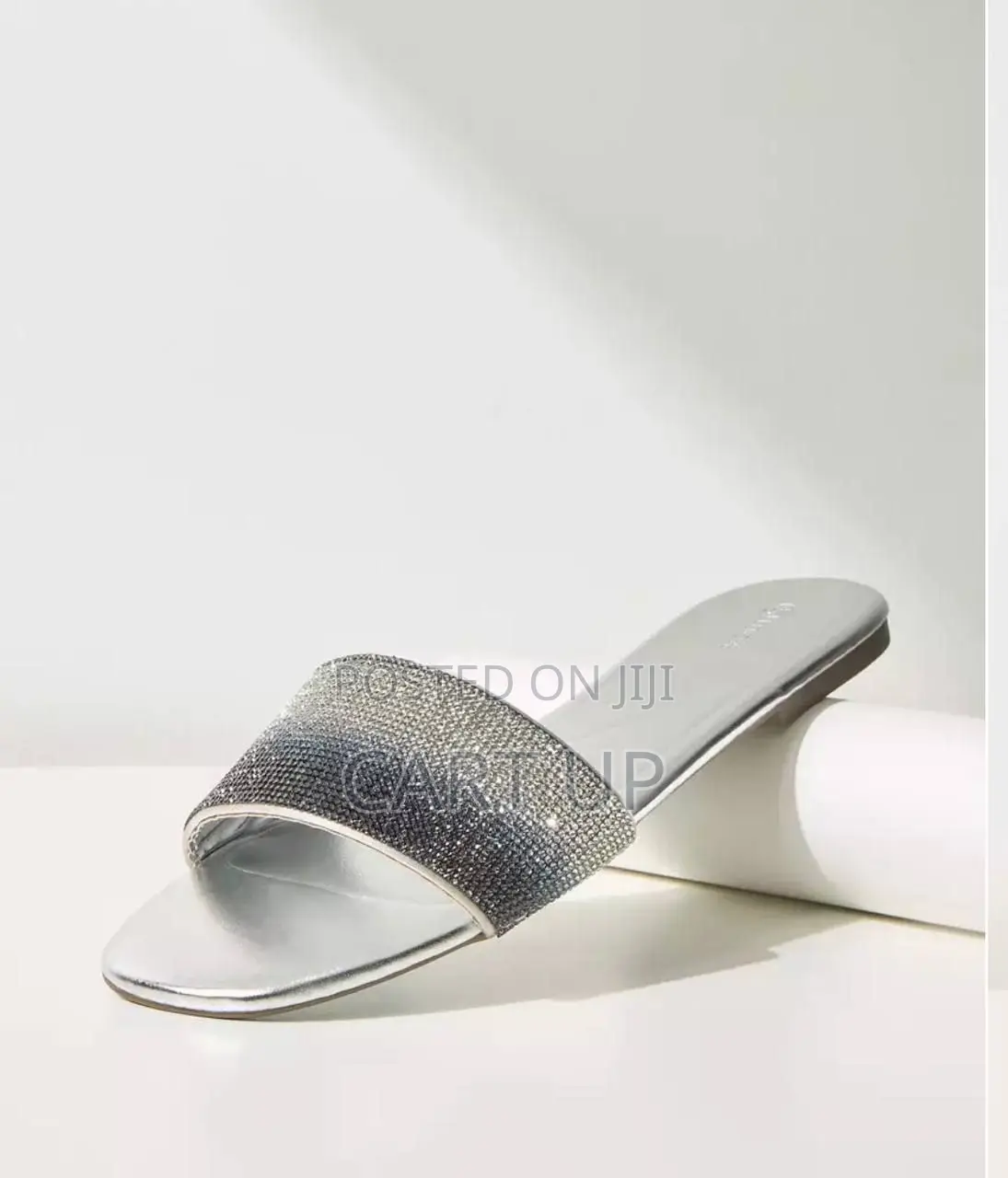 Textured Slip on Sandals