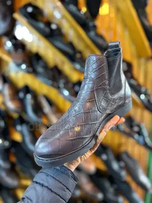 Original Leather High Master Quality Luxury Boots Shoes