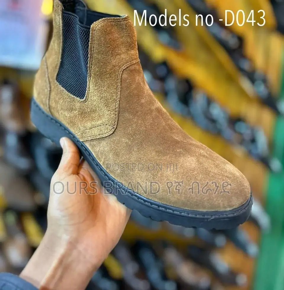 Original Leather High Master Quality Luxury Boots Shoes