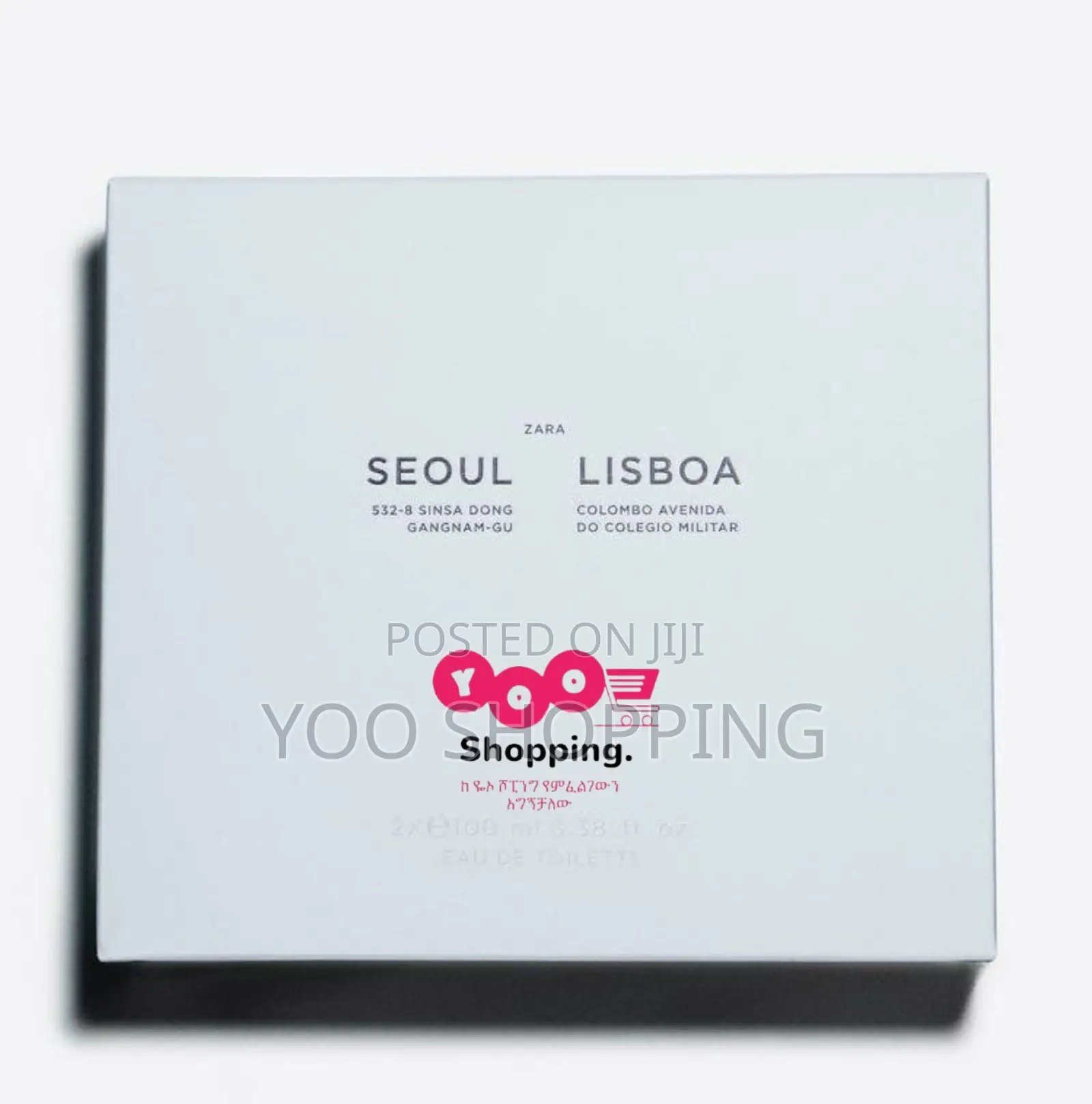 ZARA Seoul 532-8 Sinsa Dong + Lisboa Colombo Mens Perfume