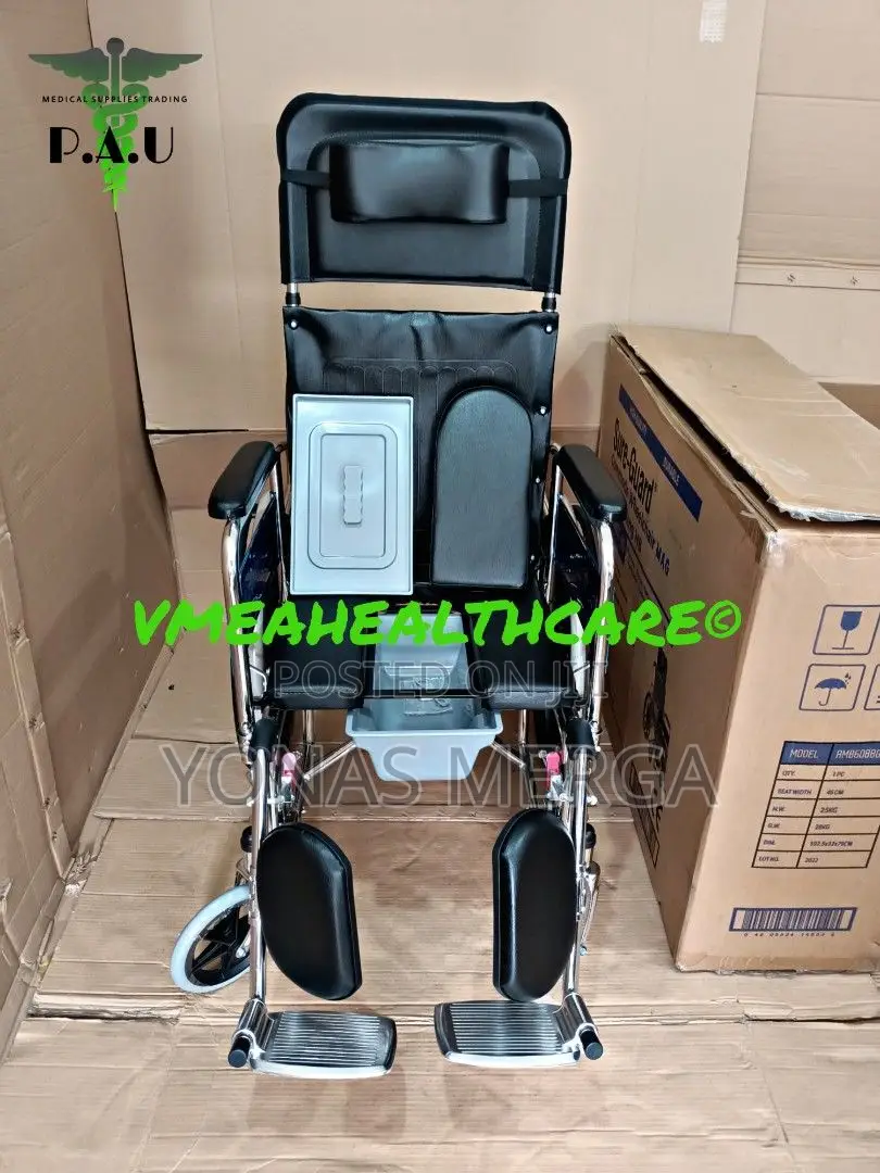 Functional Wheelchair☆New Wheelchair●ለተሰበረ/ለድንገተኛ ህመም/ዊልቼር
