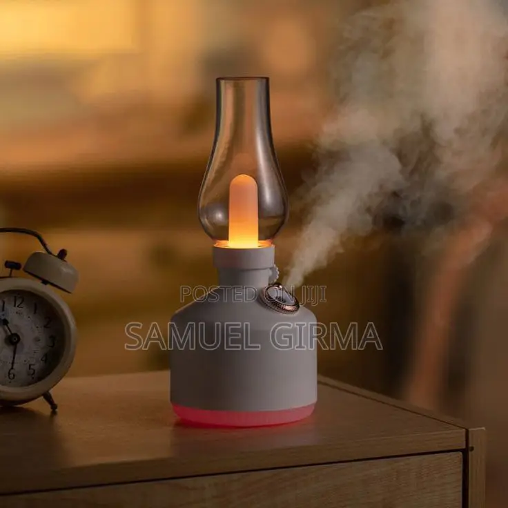 ~ Rechargeable Vintage Lamp Humidifier