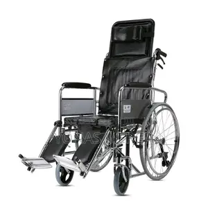 Toilet Wheelchair%ዊልቼር/Wheelchair/Steel Wheelchair+Procare/