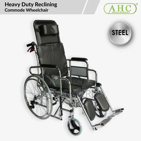 Reclining Wheelchair /Commode Wheelchair /Toilet /እረጅም/ምቹ ዊል