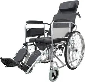 ዊልቼር/United Brake Foldable Recliner Wheelchair With Soft