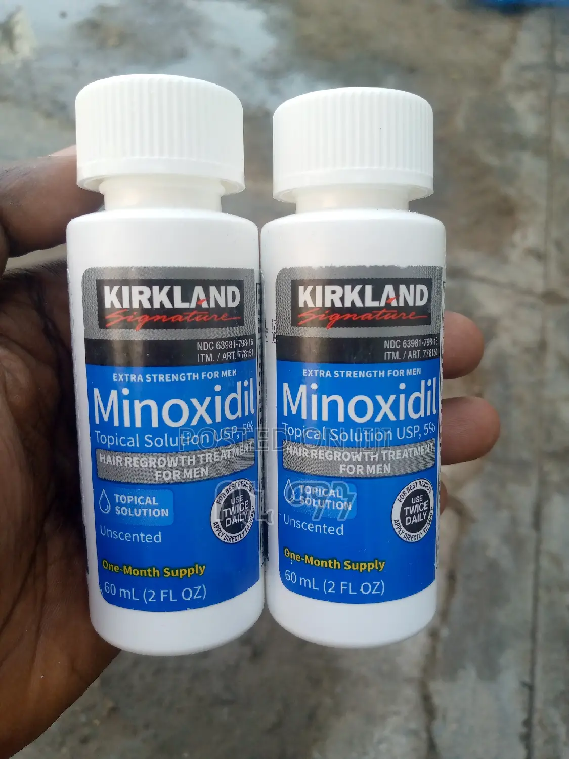 Original 5% Minoxidil. For Hair Regrow and Grow Beard.
