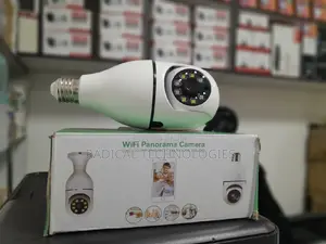 አምፖል ካሜራ 360° HD Quality Bulb Camera Security Camera Mi Xia