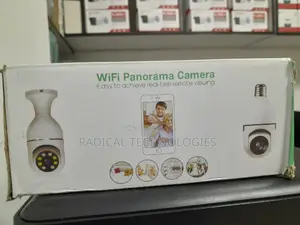 አምፖል ካሜራ 360° HD Quality Bulb Camera Security Camera Mi Xia