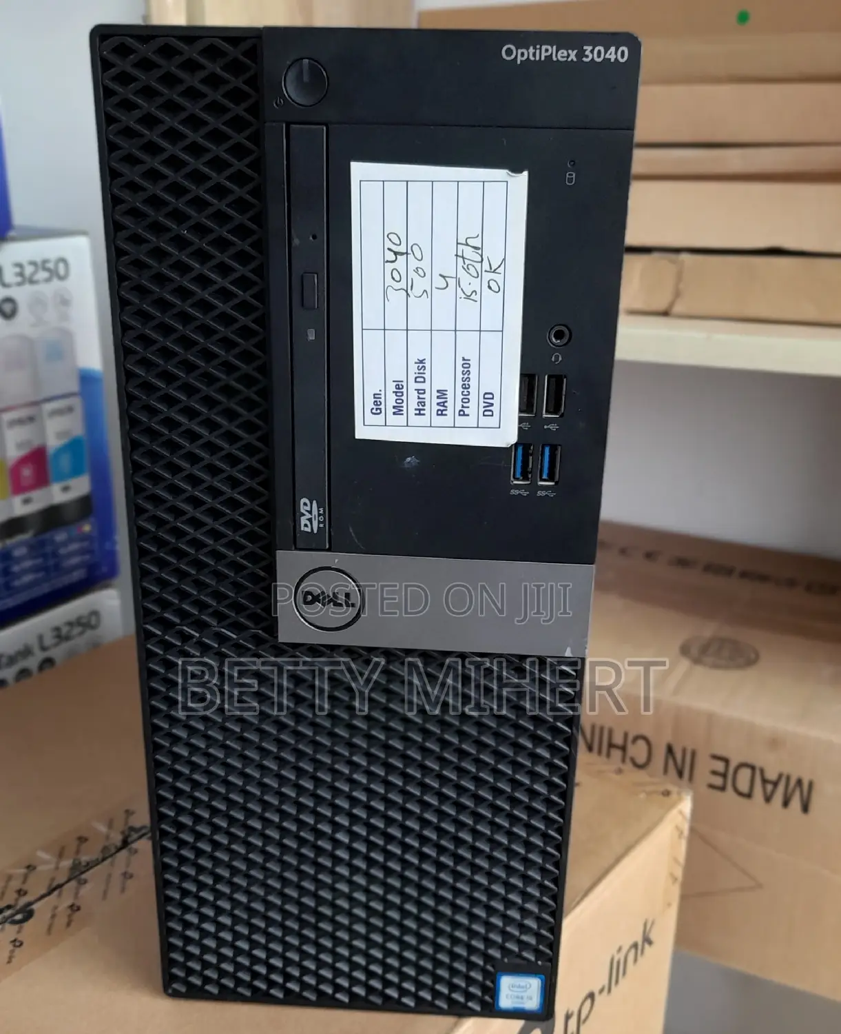 Desktop Computer Dell Wyse 3040 8GB Intel Core I5 HDD 1T