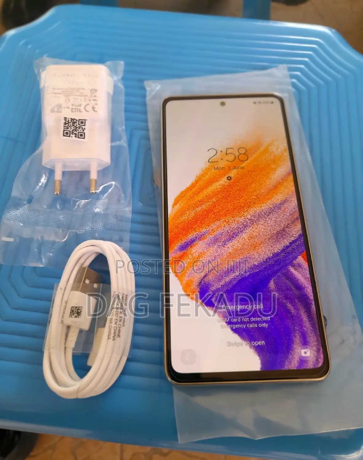 New Samsung Galaxy A53 5G 128 GB White