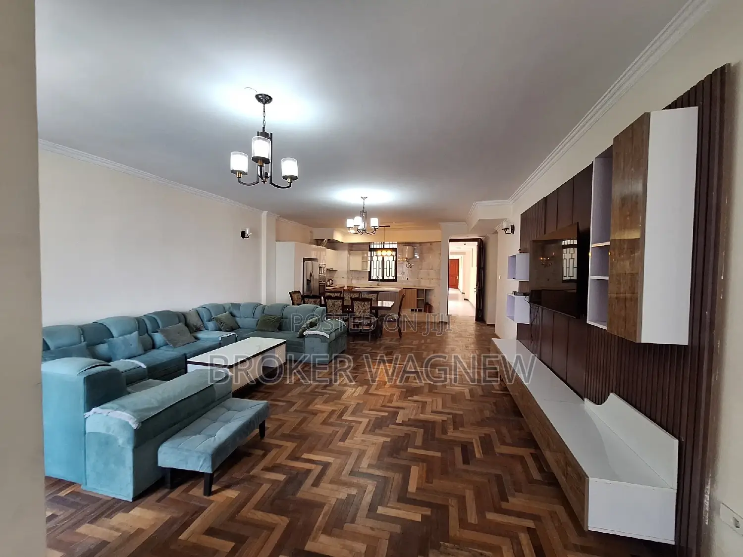 Furnished 4bdrm Apartment in Kirkos for rent