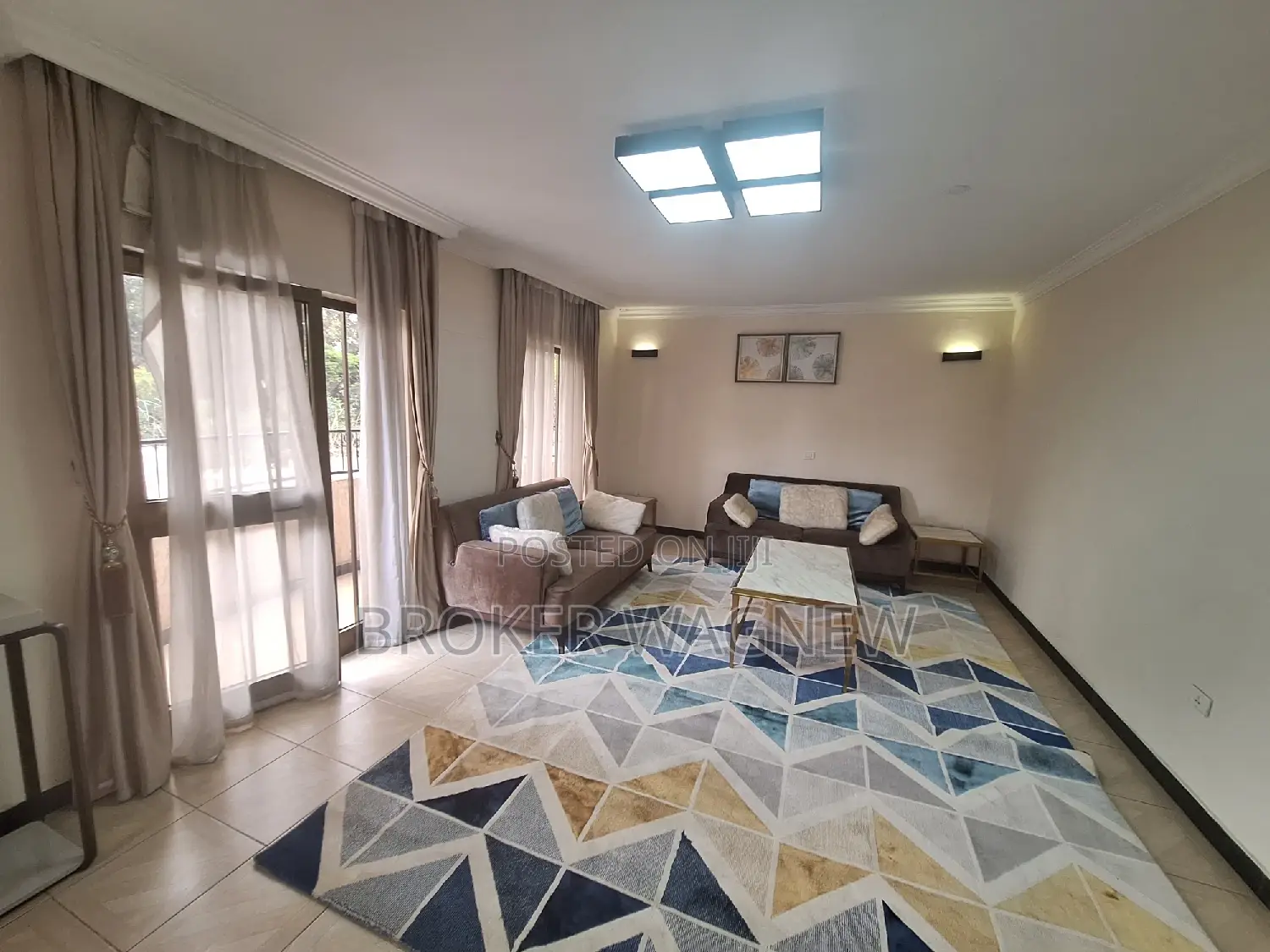 Furnished 3bdrm Apartment in Kirkos for rent