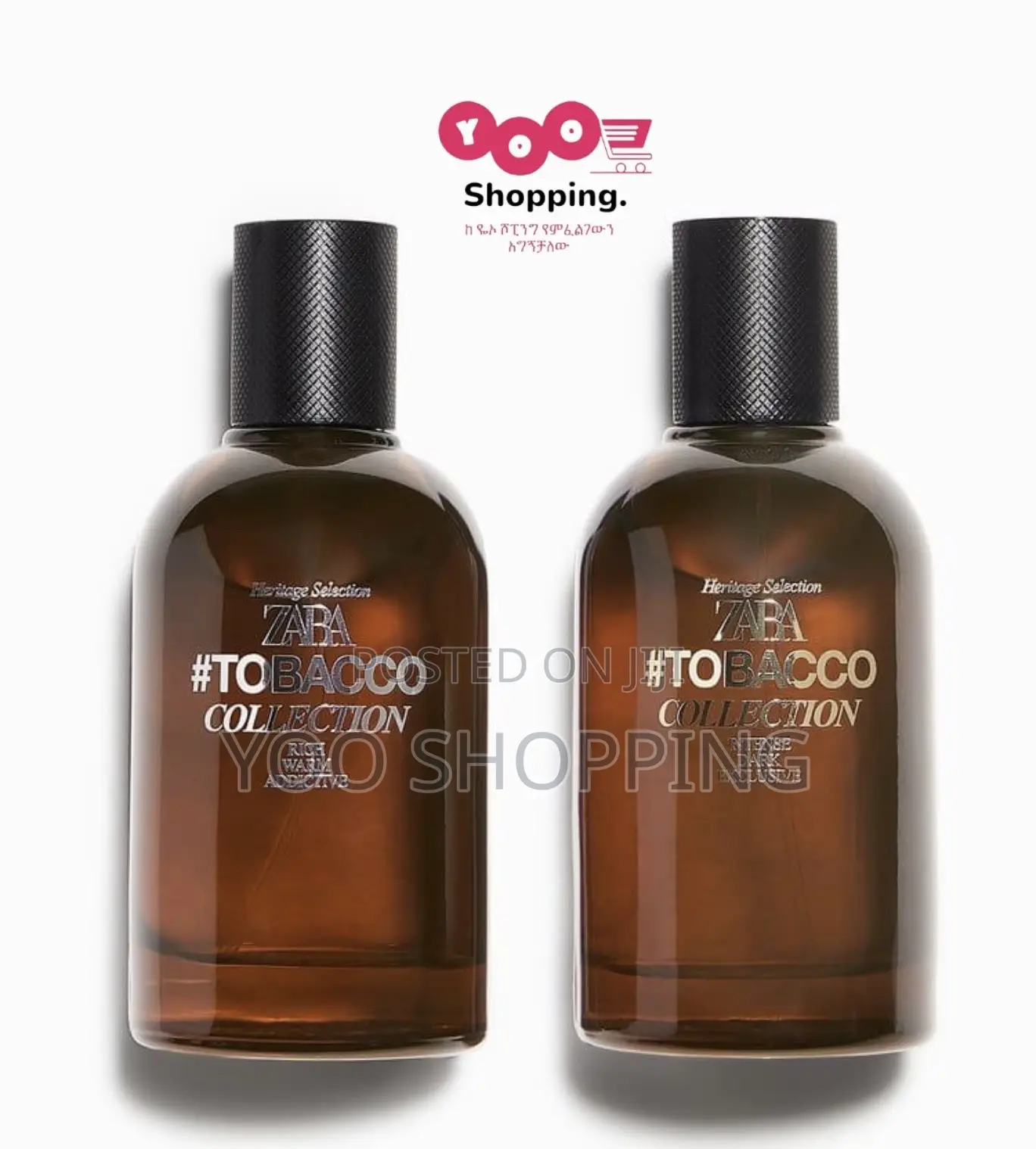 ZARA Tobacco Intense Dark Exclusive + Rich Warm Addictive