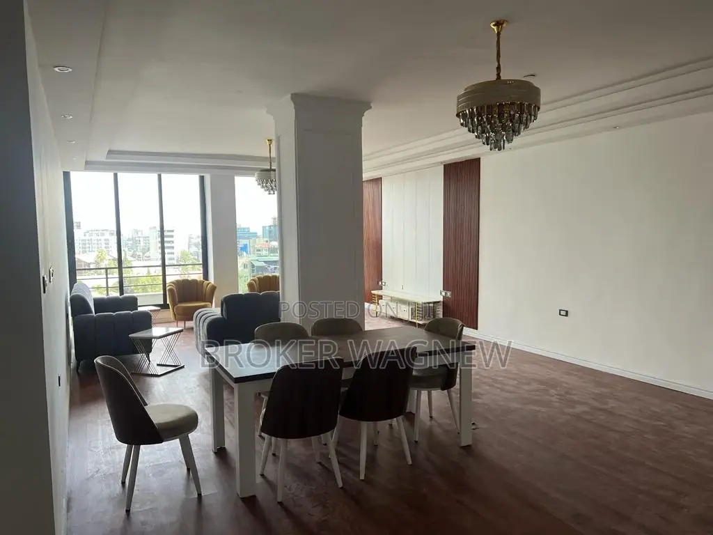 Furnished 3bdrm Apartment in Kirkos for rent