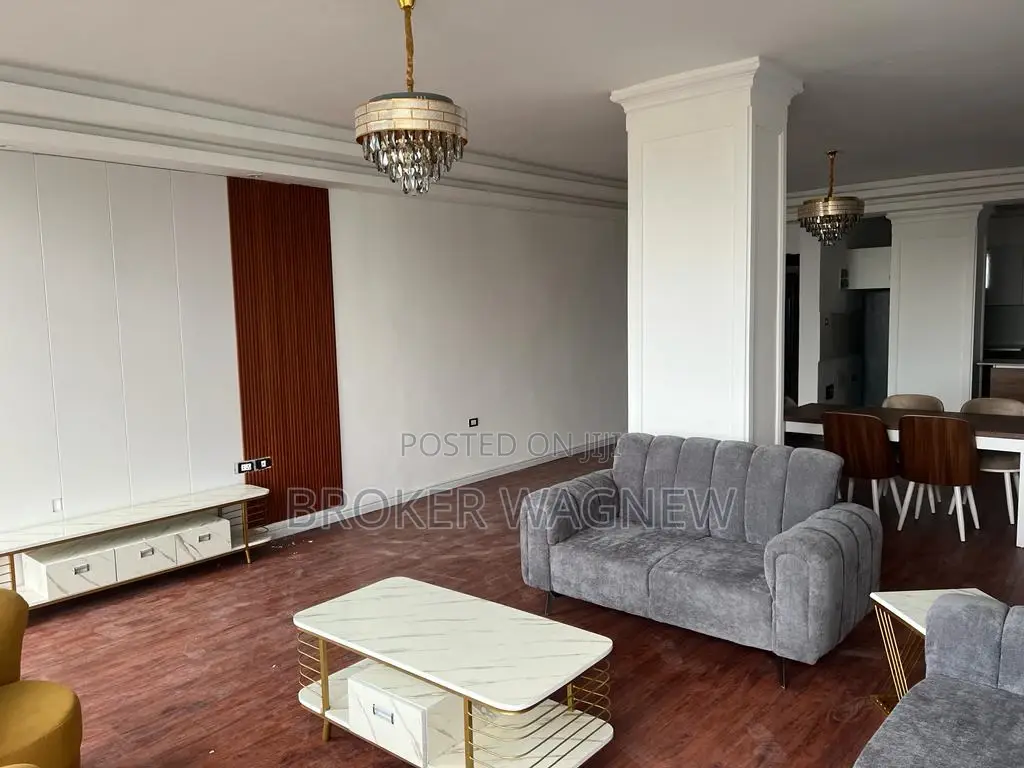 Furnished 3bdrm Apartment in Kirkos for rent