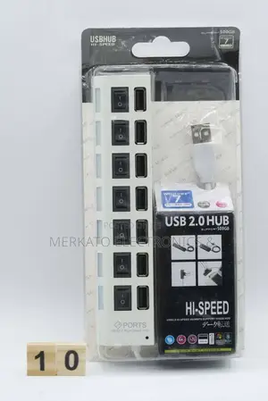 Photo - Usb 2.0 Hub 7 Port High Speed 480mbps Support 500gb