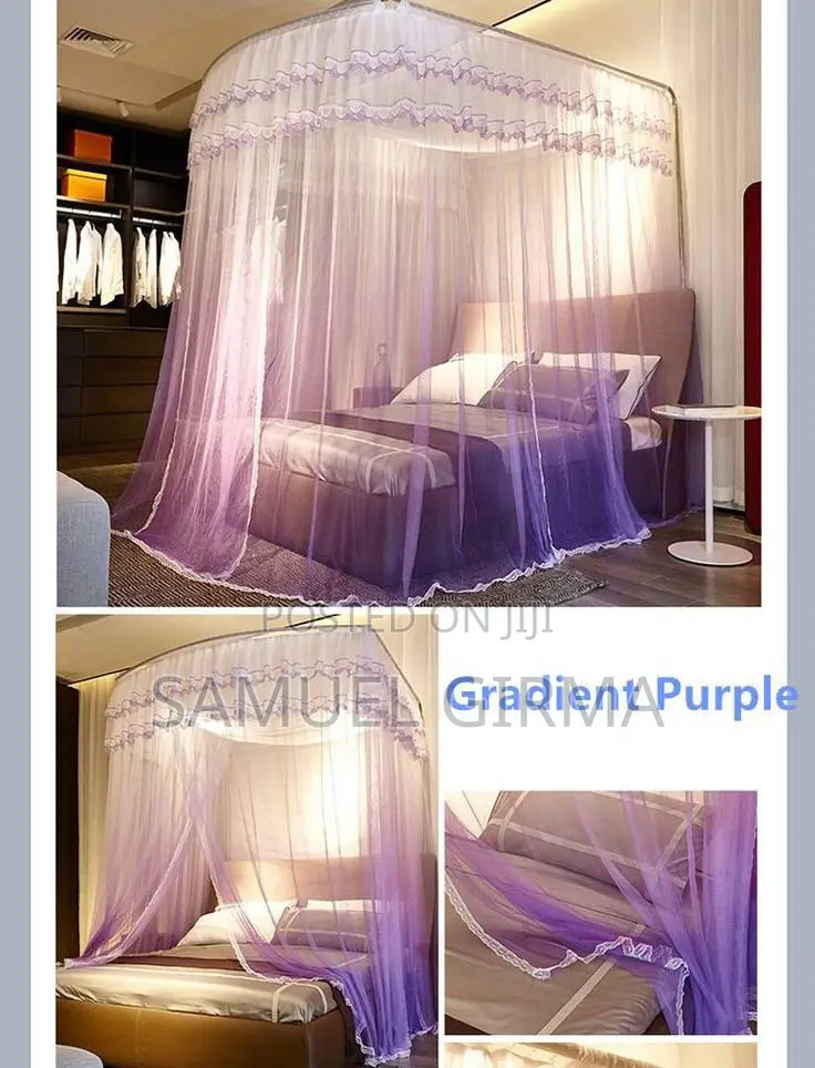 ~ U Shapped Stainless Steel Frame Mosquito Net