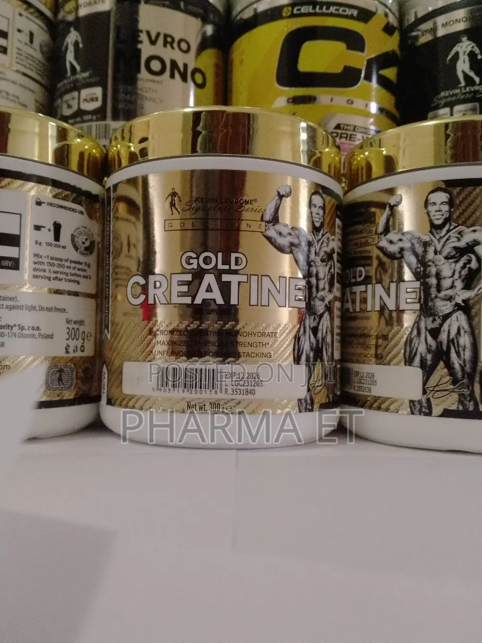 Gold Creatine for Muscle Recovery and Endurance