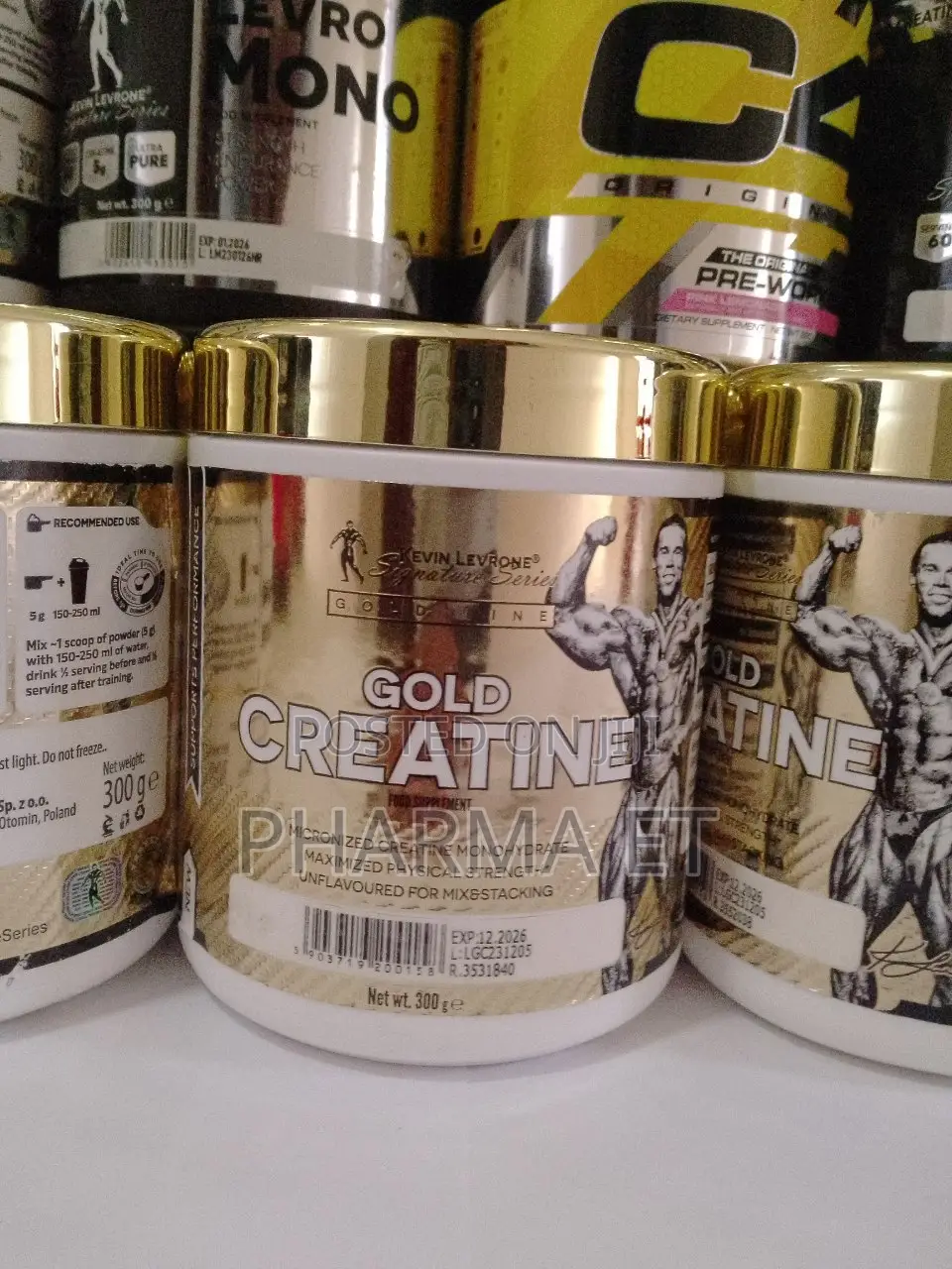 Gold Standard Creatine Monohydrate for Muscle Recovery