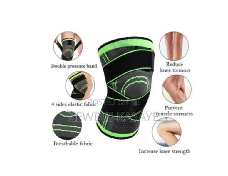 1piece Knee Support Sleeve With Adjustable Straps