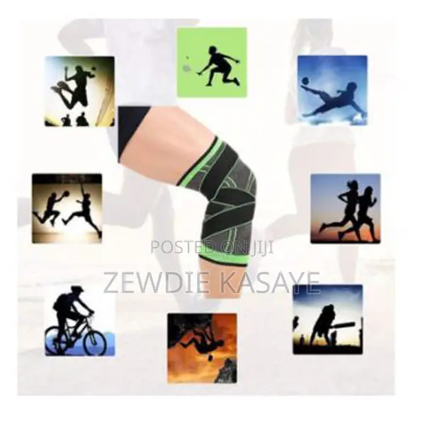 1piece Knee Support Sleeve With Adjustable Straps