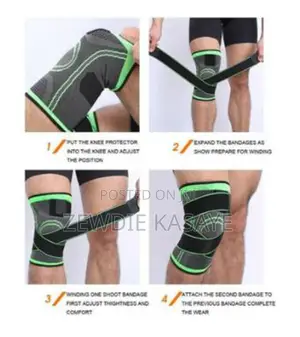 1piece Knee Support Sleeve With Adjustable Straps