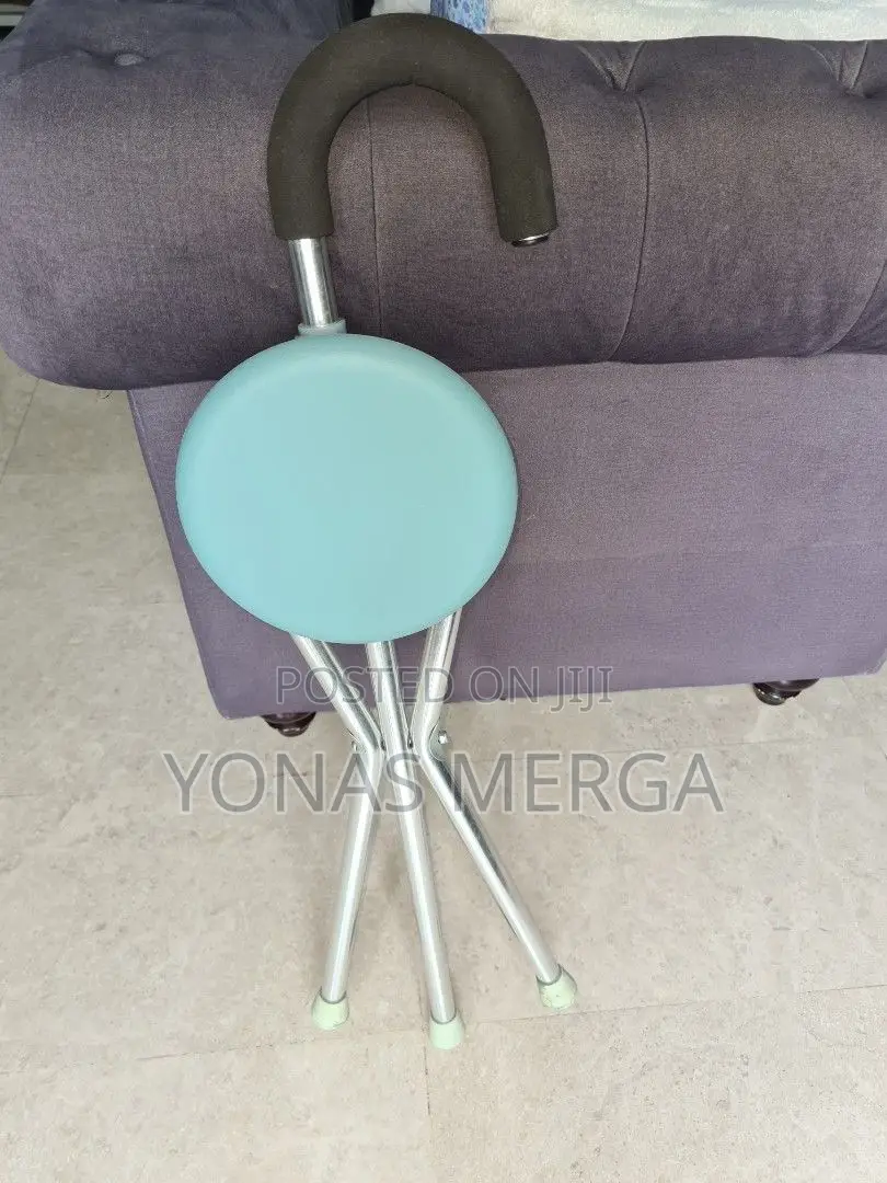 Walking Stick With Seat /Portable Light Weight Folding Cane