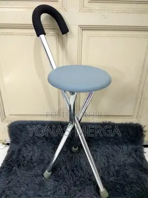 ከዘራ/Walking Stick/+Chair/Folding Walking, Sitting Fitness