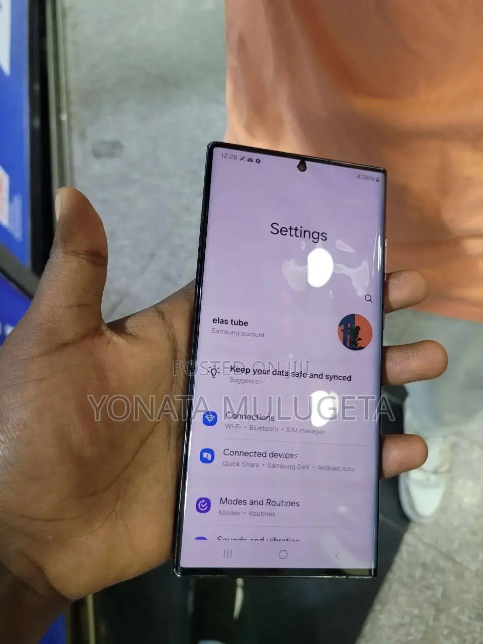 Samsung Galaxy S22 Ultra 256 GB Black