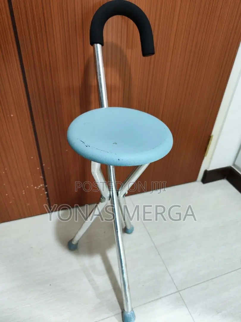 Walking Cane/Stick/ከዘራ/Mobilis Elderly Stick Chair Foldable