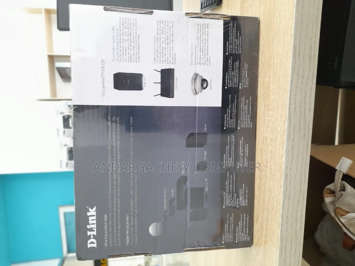 D-Link 24-Port 10/100 Desktop Switch