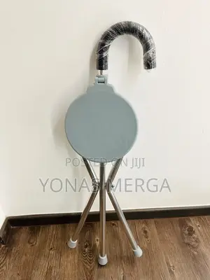 Photo - ከዘራ/2in1/ቼር Foldable Crane/Chair/Stick WITH FOLDING CHAIR