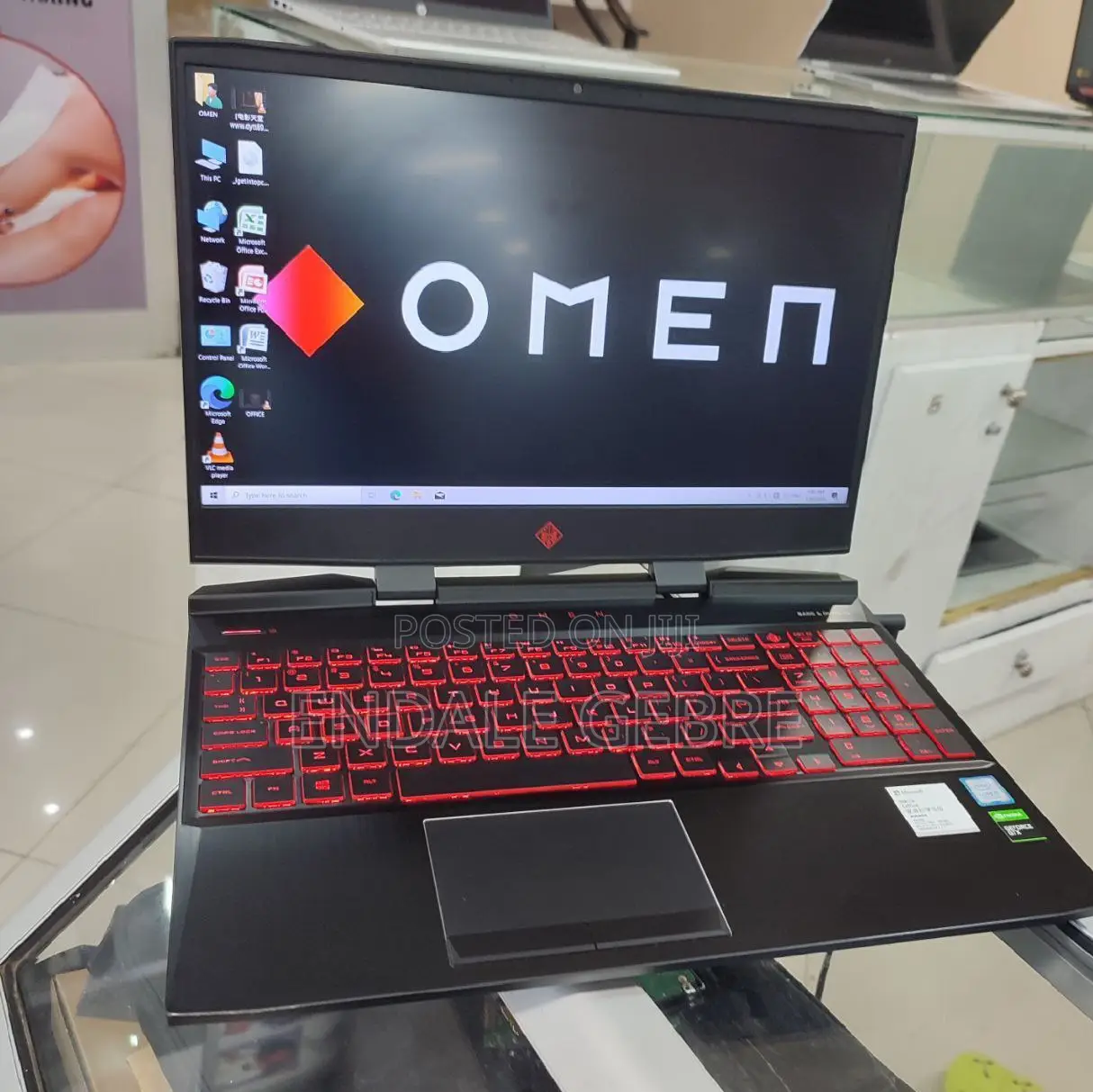 New Laptop HP Omen 15 16GB Intel Core I5 SSD 512GB