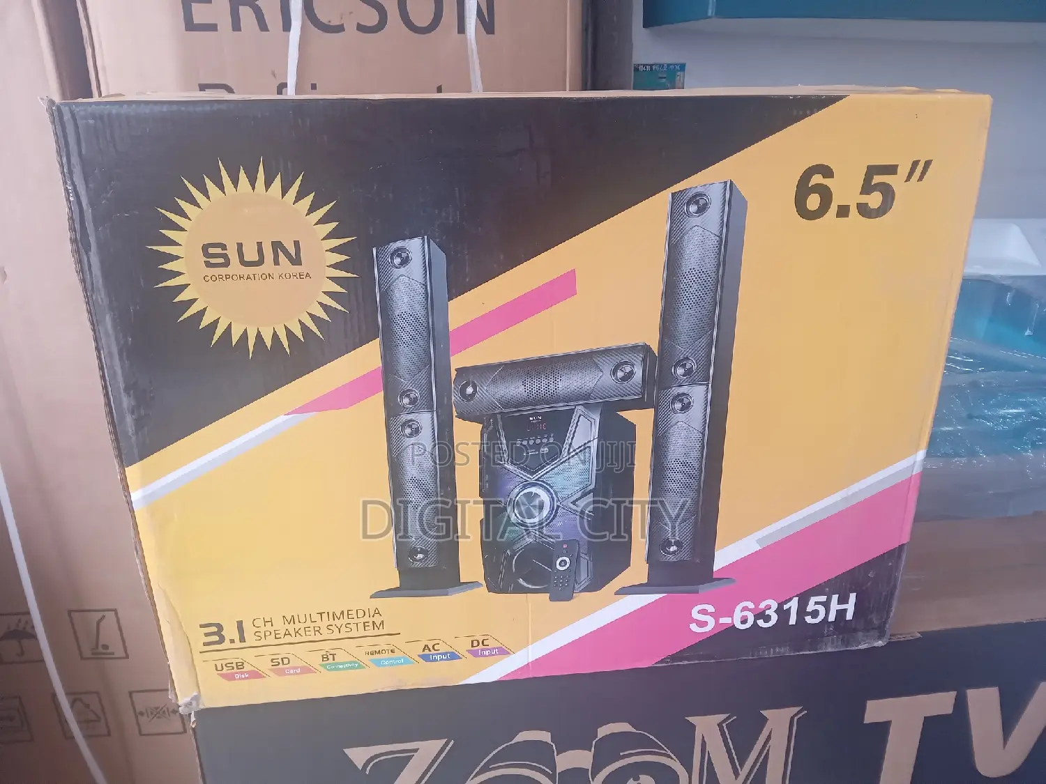 Sun Home Tiatre Speakers