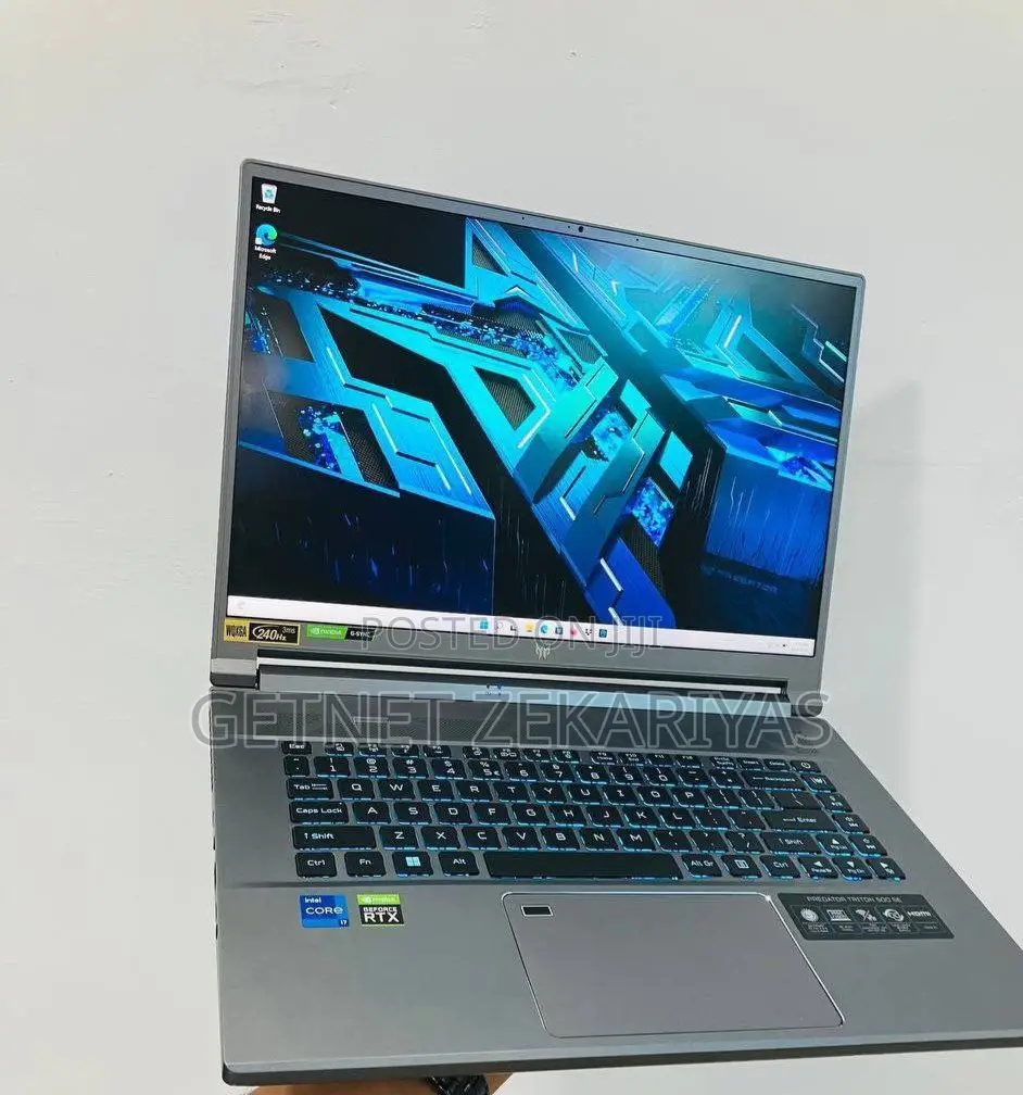 New Laptop Acer Predator 15 16GB Intel Core I7 SSD 2T