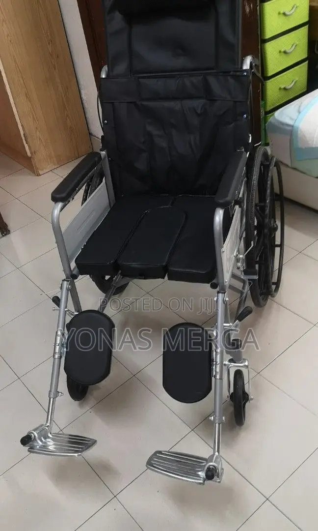 ዊልቼር/Brand Multifunctional Reclining Wheelchair With Commode