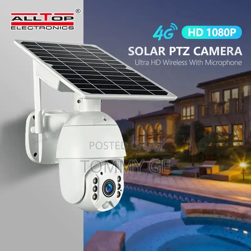 SOLAR SECURITY CAMERA በ Sim Card የሚሰሩ ለገጠር እና ለእርሻ